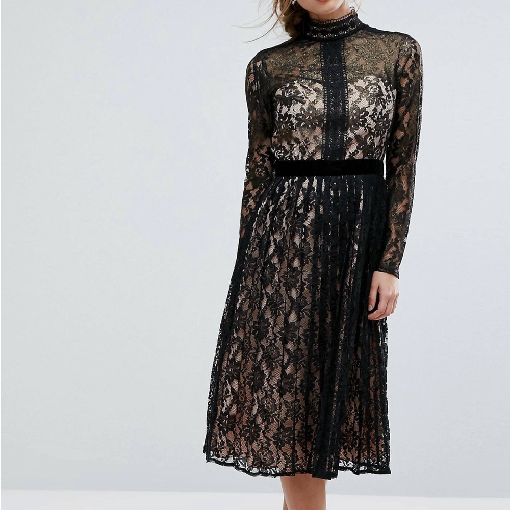 Little mistress Allover cutwork lace